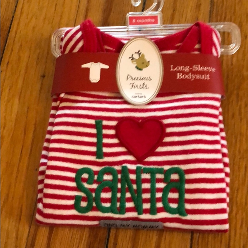 NWT Carter’s Precious Firsts long sleeve body suit